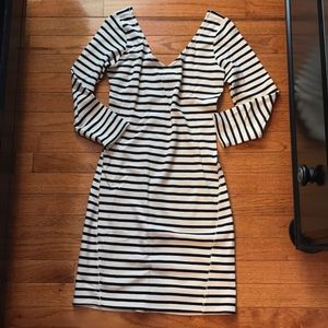 Abercrombie&Fitch Soft Striped Sweater Dress